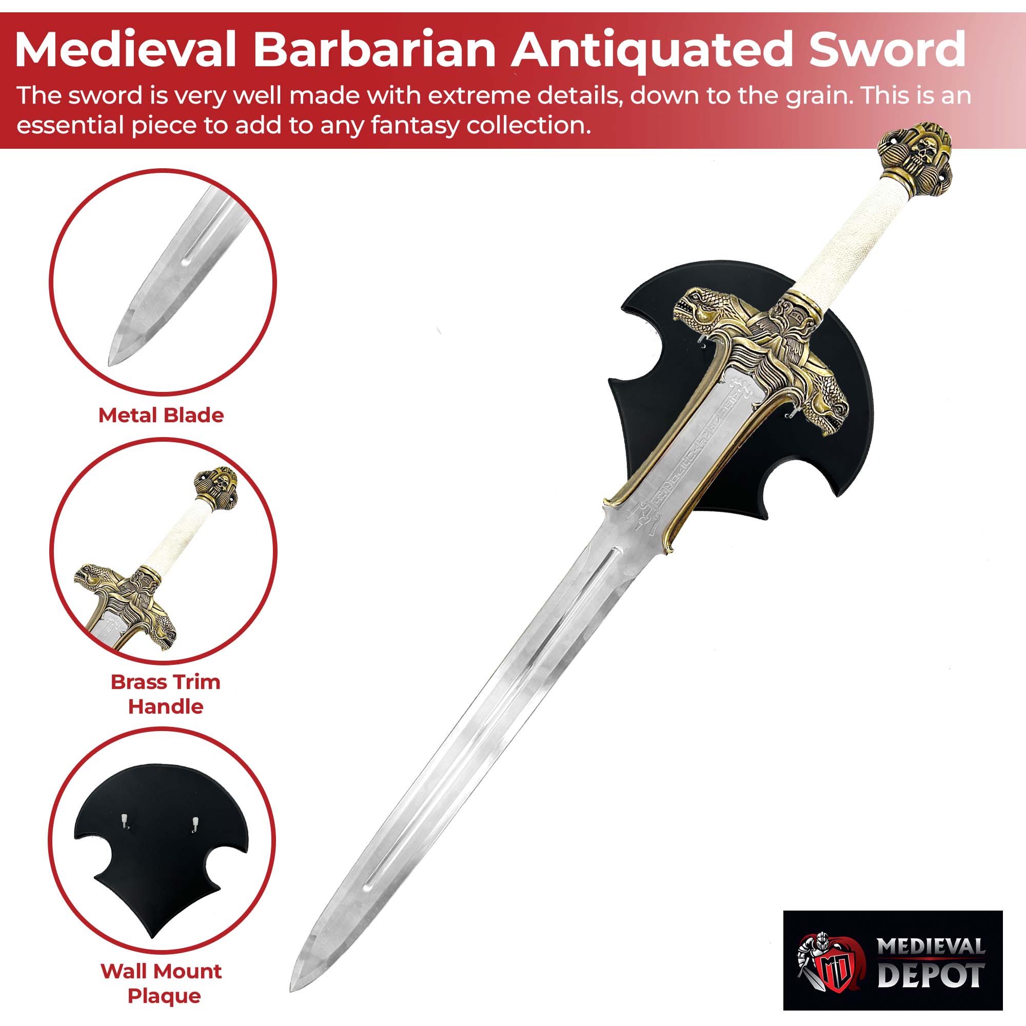 L'épée Antique du Barbare