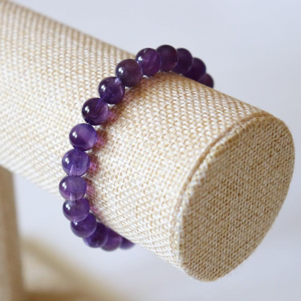 Bracelet en Amethyste - Anti-Stress