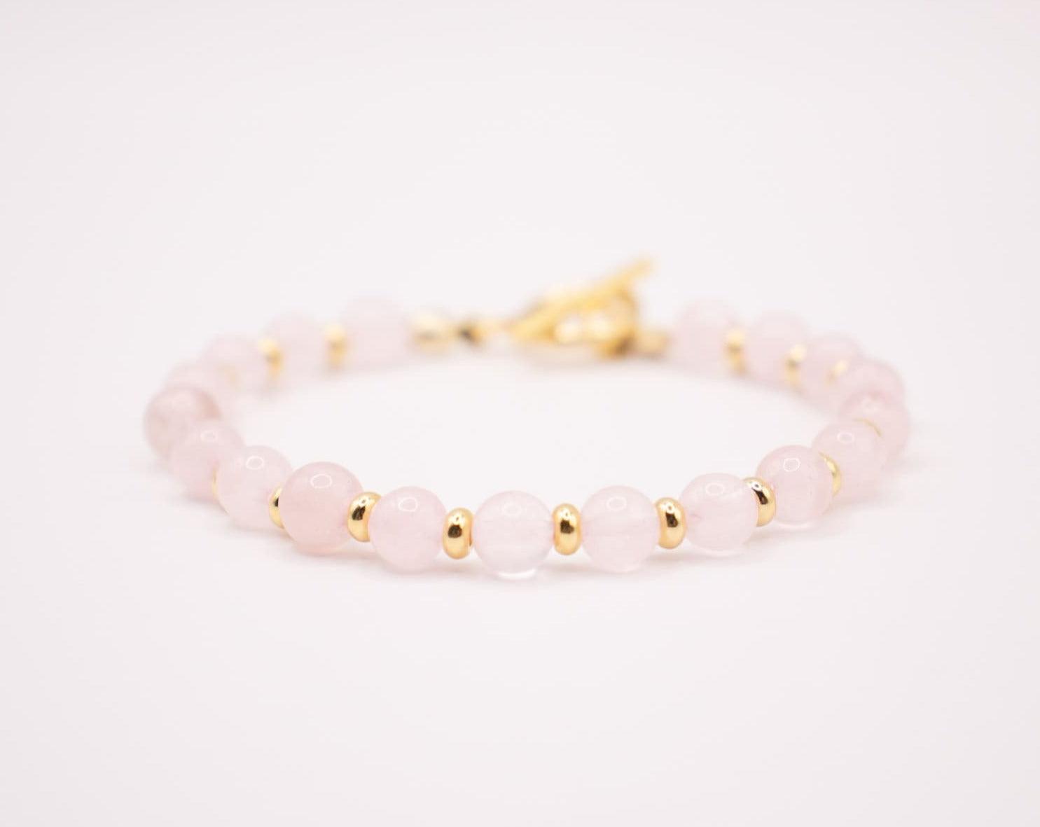 CIRCE | Bracelet en Quartz Rose