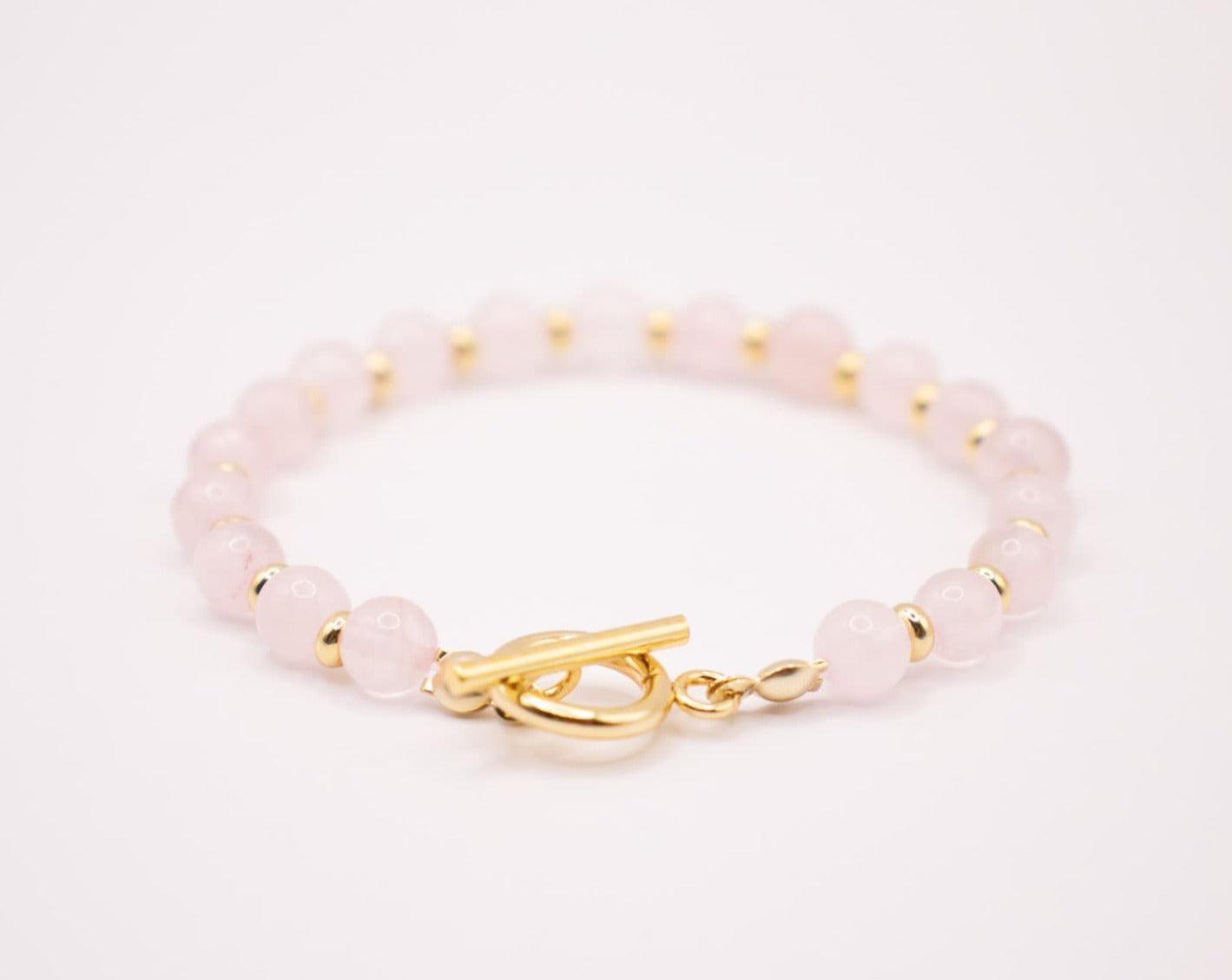 CIRCE | Bracelet en Quartz Rose