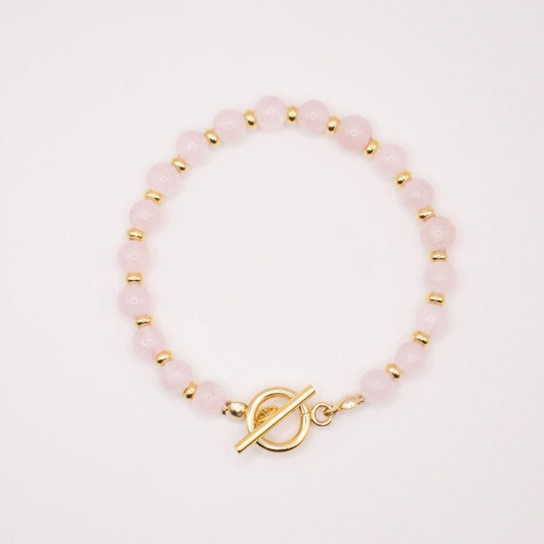 CIRCE | Bracelet en Quartz Rose