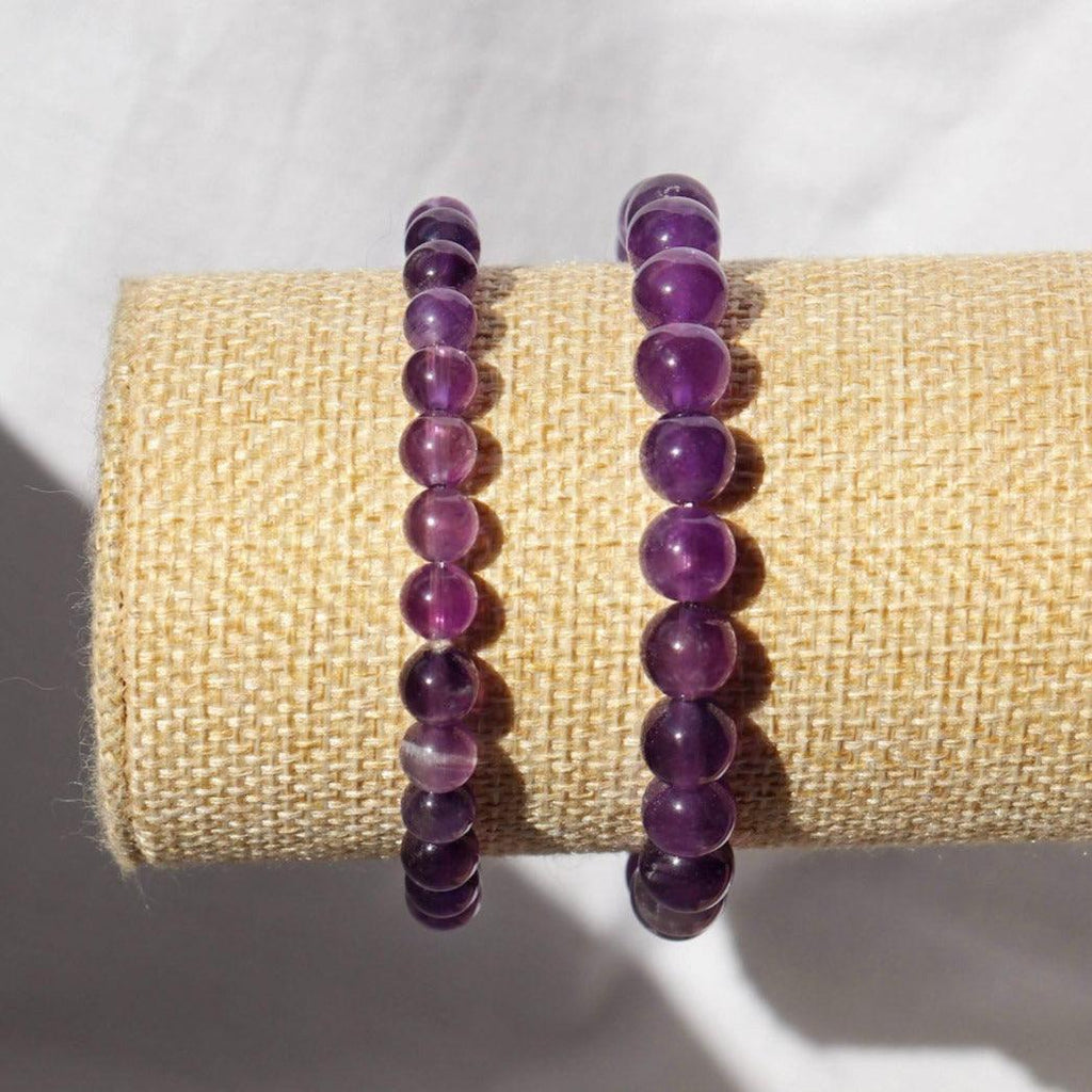 Bracelet en Amethyste - Anti-Stress