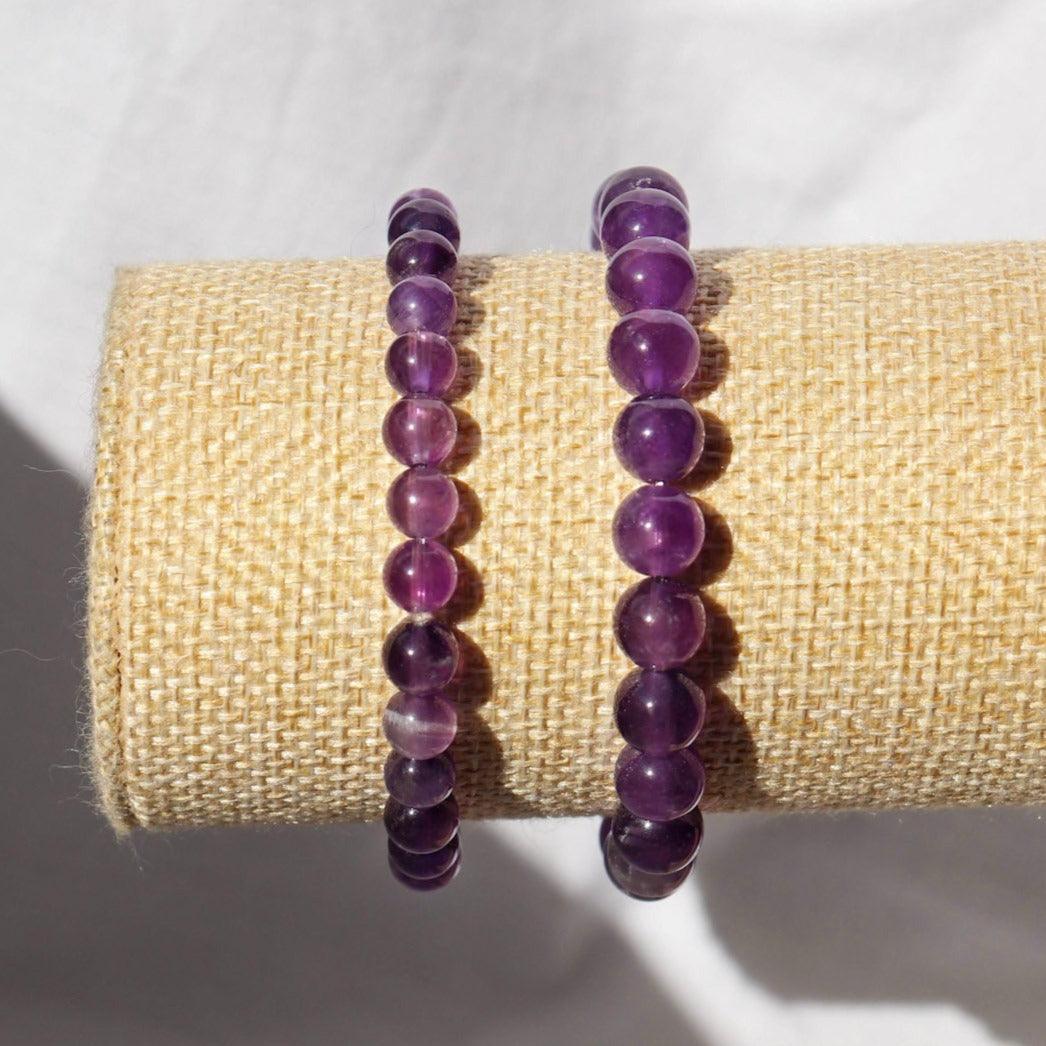 Bracelet en Amethyste - Anti-Stress