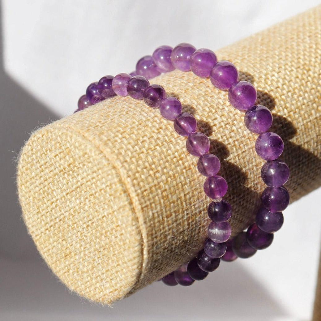 Bracelet en Amethyste - Anti-Stress